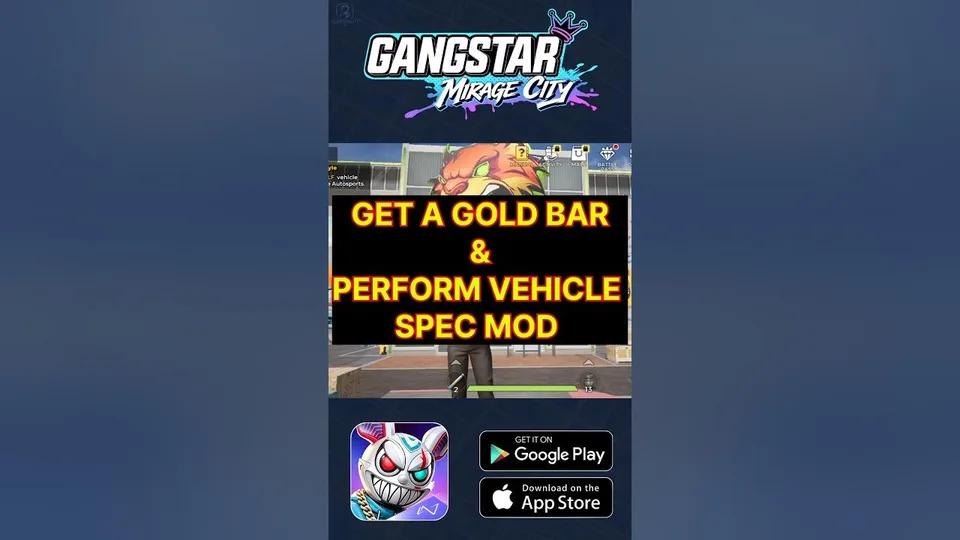 Video thumbnail Gangstar Mirage City | How to Get a Gold Bar & Perform Vehicle Spec MOD | Mission Guide
